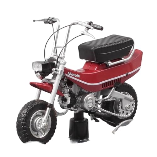 SYYANFEI Mini Alloy Motorrad Model Klassisches FoScale Im Maßstab 1:18 Für Die Tiny Motobi Caddy 50cc Moped-Modellfahrradspielzeug-Motorradkollektion Druckguss-Nachbildung von SYYANFEI