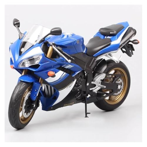 SYYANFEI Mini Alloy Motorrad Model Maßstab 1:10 Für Yamaha YZF-R1-Fahrzeuge Rennmotorrad-Modellspielzeug-Geschenkkollektion Druckguss-Nachbildung von SYYANFEI