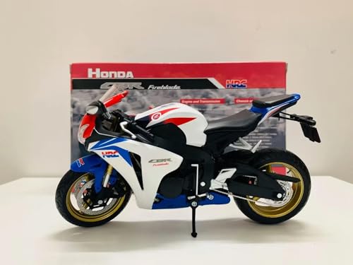 SYYANFEI Mini Alloy Motorrad Model Maßstab 1:12 Für Motorradmodell CBR Fireblade HRC Joycity Aus Druckguss/Kunststoff Druckguss-Nachbildung von SYYANFEI