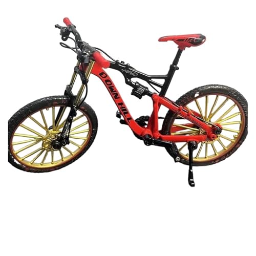 SYYANFEI Mini-Mountainbikespielzeug 1:10 Für Modell Legierung Biycle Diecast Mountain Finger Racing Metall Mini BikeSimulation Sammlung Geschenke Spielzeug Jungen JungenMädchengeschenkdekoration(Rot) von SYYANFEI