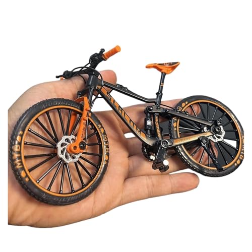 SYYANFEI Mini-Mountainbikespielzeug 1:10 Für Modell Legierung Biycle Diecast Mountain Finger Racing Miniatur Fahrrad Erwachsene Simulation Jungen Spielzeug JungenMädchengeschenkdekoration von SYYANFEI