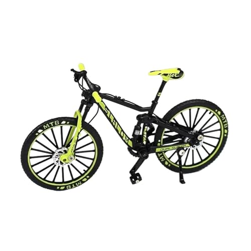 SYYANFEI Mini-Mountainbikespielzeug 1:10 für Mini FingerMountain AlloyBicycle Diecast Modell Metall Fahrrad Racing Simulation Sammlung Spielzeug Kinder JungenMädchengeschenkdekoration(Grün) von SYYANFEI