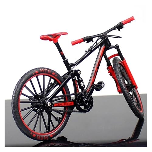 SYYANFEI Mini-Mountainbikespielzeug 1:10 für Mini-Legierung Fahrradmodell Diecast Metal Finger Racing Mountain Faltrad-Sammlung Oys Kinder JungenMädchengeschenkdekoration(Rot) von SYYANFEI