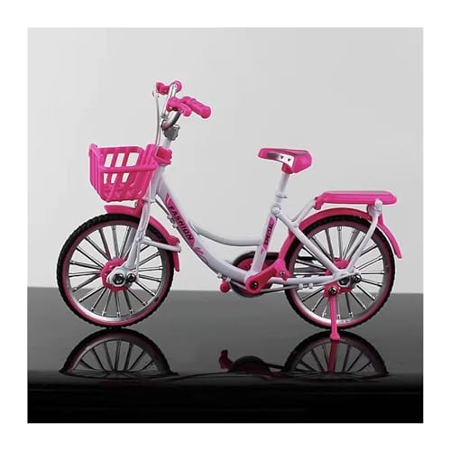 SYYANFEI Mini-Mountainbikespielzeug 1:10 für Mini Modell Legierung Fahrrad Druckguss Metall Finger Mountain RacingBike Simulation Sammlung Geschenke Spielzeug JungenMädchengeschenkdekoration(Rosa) von SYYANFEI