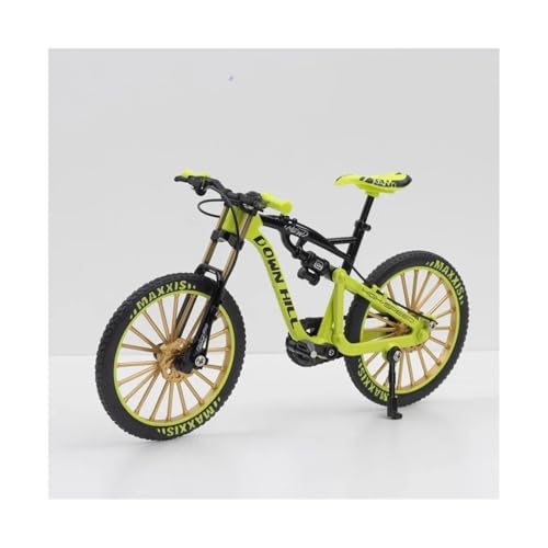 SYYANFEI Mini-Mountainbikespielzeug 1:8 Für Legierung Fahrrad Modell Diecast Metall Finger Mountainbike Racing Bend Road Simulation Sammlung Spielzeug Kinder JungenMädchengeschenkdekoration(Grün) von SYYANFEI