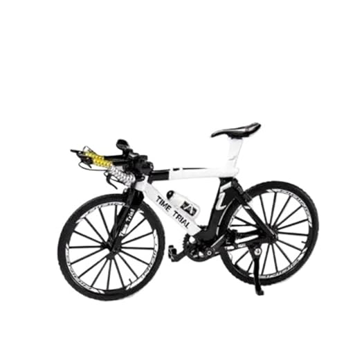 SYYANFEI Mini-Mountainbikespielzeug 1:8 für Mini Legierung Fahrrad Diecast Modell Metall Racing Finger MountainbikeSimulation Sammlung Spielzeug für Kinder JungenMädchengeschenkdekoration(Weiß) von SYYANFEI