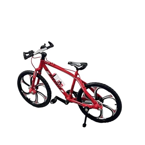 SYYANFEI Mini-Mountainbikespielzeug 1:8 für Mini Modell Legierung Fahrrad DREI Farben Diecast Dekoration Metall Finger Berg Mini Bike Simulation Spielzeug JungenMädchengeschenkdekoration(Rot) von SYYANFEI