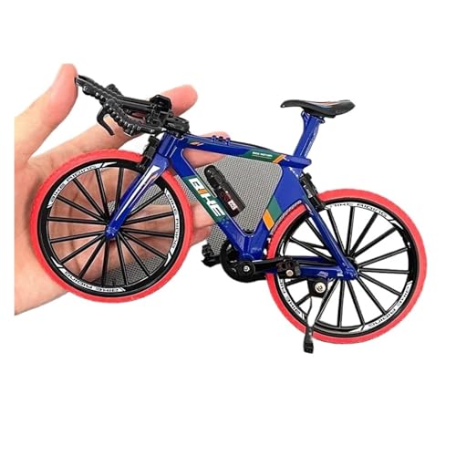 SYYANFEI Mini-Mountainbikespielzeug 1:8 für Mini Modell Legierung Fahrrad Diecast Dekoration MetalMountain Finger Bike Simulation Geschenke Spielzeug Junge JungenMädchengeschenkdekoration von SYYANFEI