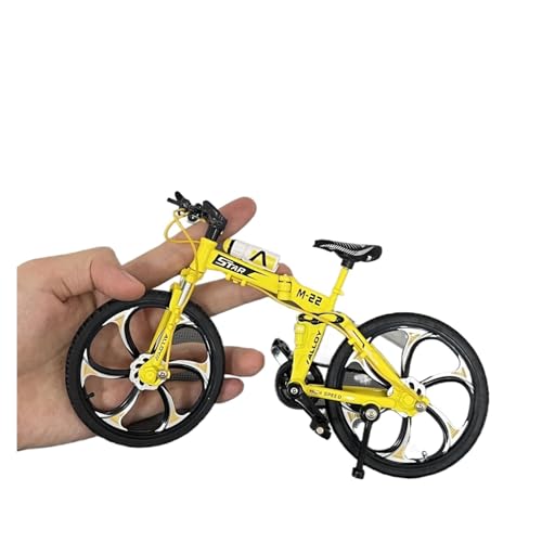 SYYANFEI Mini-Mountainbikespielzeug 1:8 für Mini Modell Legierung Fahrrad Faltbare Diecast Dekoration Metall FingerBmx MountainMini Bike Simulation Sammlung Spielzeug JungenMädchengeschenkdekoration von SYYANFEI