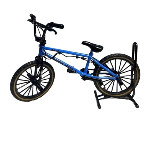 SYYANFEI Mini-Mountainbikespielzeug 1:8 für Mini Modell Legierung Fahrrad Mit Park Rack Diecast Dekoration Metall Berg Finger BMX Fahrrad Geschenke Jungen Spielzug JungenMädchengeschenkdekoration von SYYANFEI