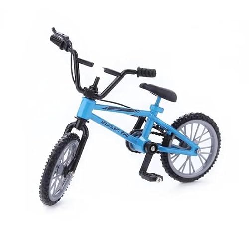 SYYANFEI Mini-Mountainbikespielzeug Für Mini Finge Bikes Diecast Nickel Legierung Stents Finger Fahrrad Kid Mini Tragbare Spielzeug Kinder JungenMädchengeschenkdekoration(Blau) von SYYANFEI