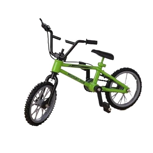 SYYANFEI Mini-Mountainbikespielzeug Für Mini Finge Bikes Diecast Nickel Legierung Stents Finger Fahrrad Kid Mini Tragbare Spielzeug Kinder JungenMädchengeschenkdekoration(Grün) von SYYANFEI