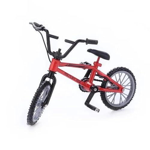 SYYANFEI Mini-Mountainbikespielzeug Für Mini Finge Bikes Diecast Nickel Legierung Stents Finger Fahrrad Kid Mini Tragbare Spielzeug Kinder JungenMädchengeschenkdekoration(Rot) von SYYANFEI