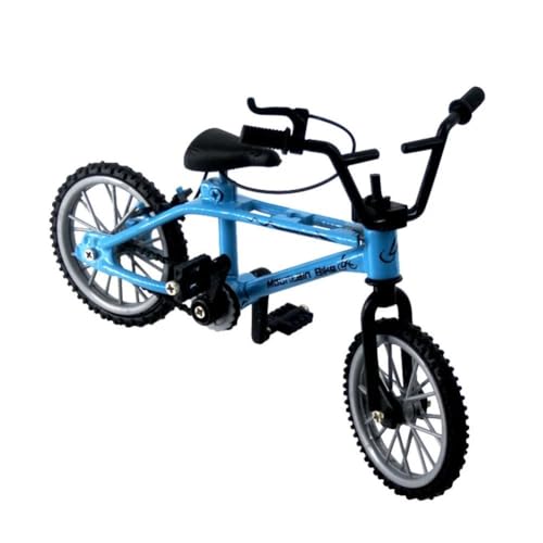 SYYANFEI Mini-Mountainbikespielzeug Für MiniAlloyBicycleModelFingerMountainBikeDiecastModelSimulationCollectionChildren Toy Gift Home JungenMädchengeschenkdekoration(Blau) von SYYANFEI