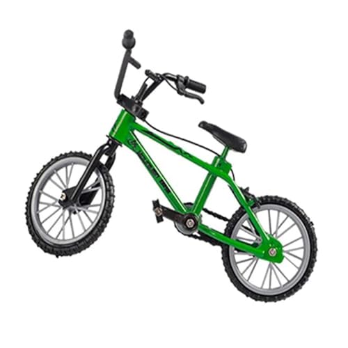 SYYANFEI Mini-Mountainbikespielzeug Für MiniAlloyBicycleModelFingerMountainBikeDiecastModelSimulationCollectionChildren Toy Gift Home JungenMädchengeschenkdekoration(Grün) von SYYANFEI