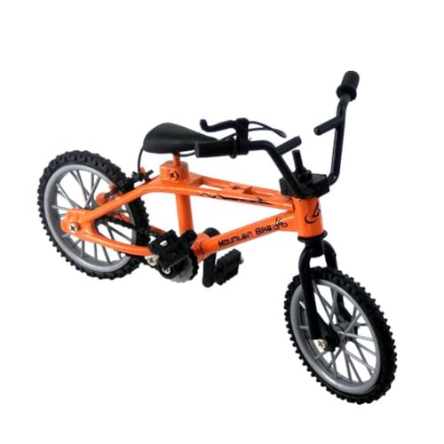 SYYANFEI Mini-Mountainbikespielzeug Für MiniAlloyBicycleModelFingerMountainBikeDiecastModelSimulationCollectionChildren Toy Gift Home JungenMädchengeschenkdekoration(Orange) von SYYANFEI