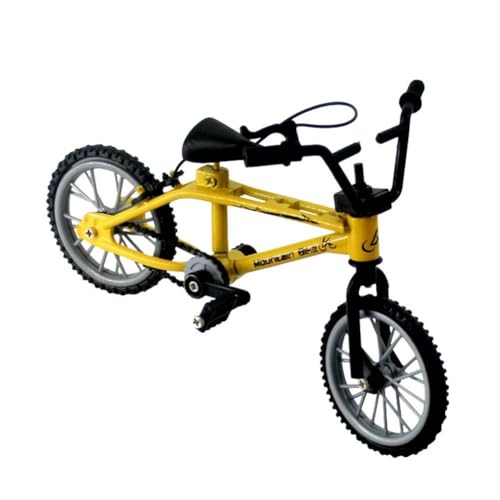 SYYANFEI Mini-Mountainbikespielzeug Für MiniAlloyBicycleModelFingerMountainBikeDiecastModelSimulationCollectionChildren Toy Gift Home JungenMädchengeschenkdekoration(Yellow) von SYYANFEI