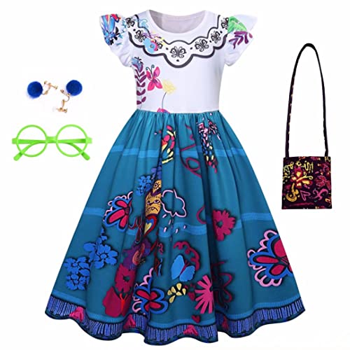 SZ-TONDA Tollder Magic Kostüm Kleid – Kinder Mädchen Rolle Cosplay Outfit Kleidung von SZ-TONDA