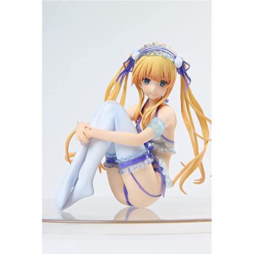 Anime -Figur Sawamura Spencer Eriri Unterwäsche Ver. Niedliche Cartoon -Charakter -Statue -Spielzeug -Modellsammlung Puppendekor 4,7 Zoll / 12 cm von SZDASZ