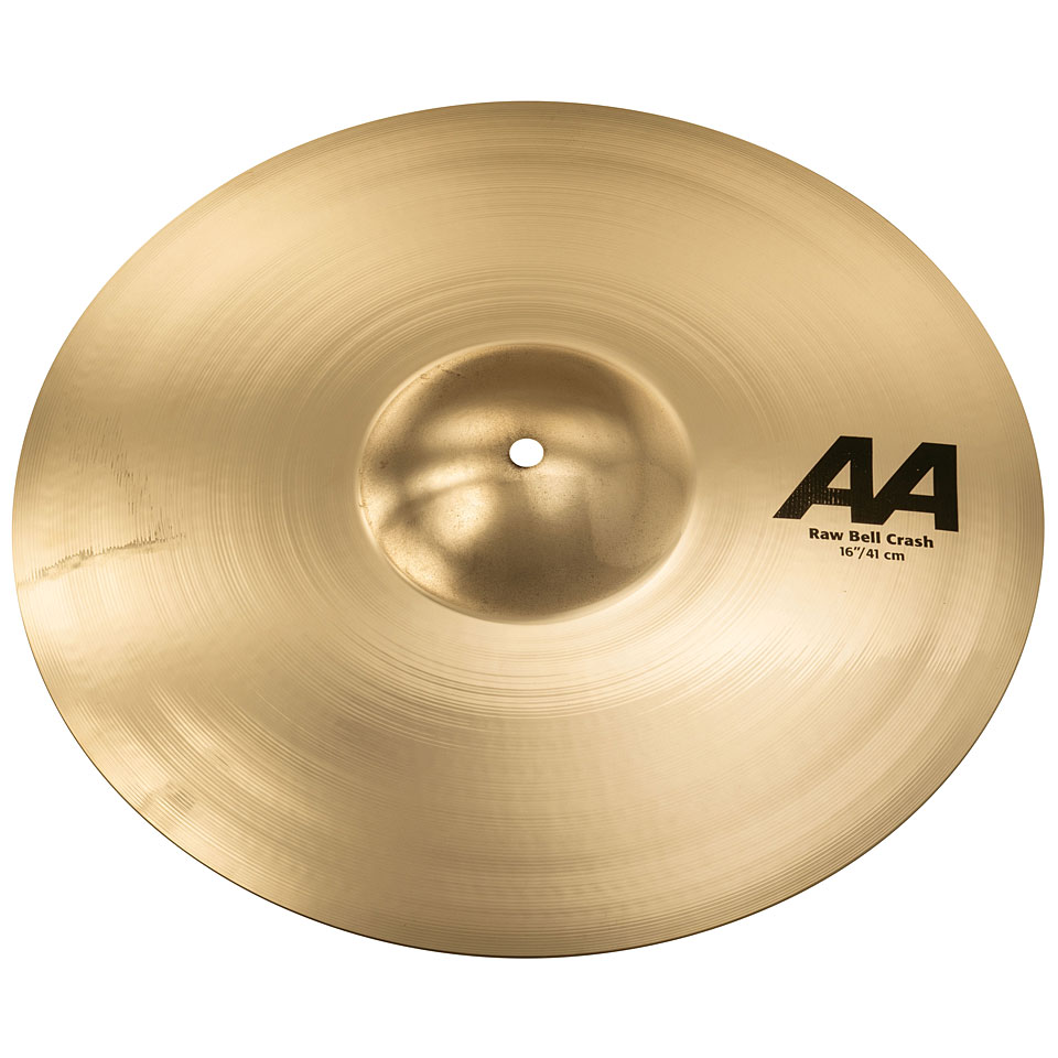 Sabian AA 16" Brilliant Raw Bell Crash Crash-Becken von Sabian