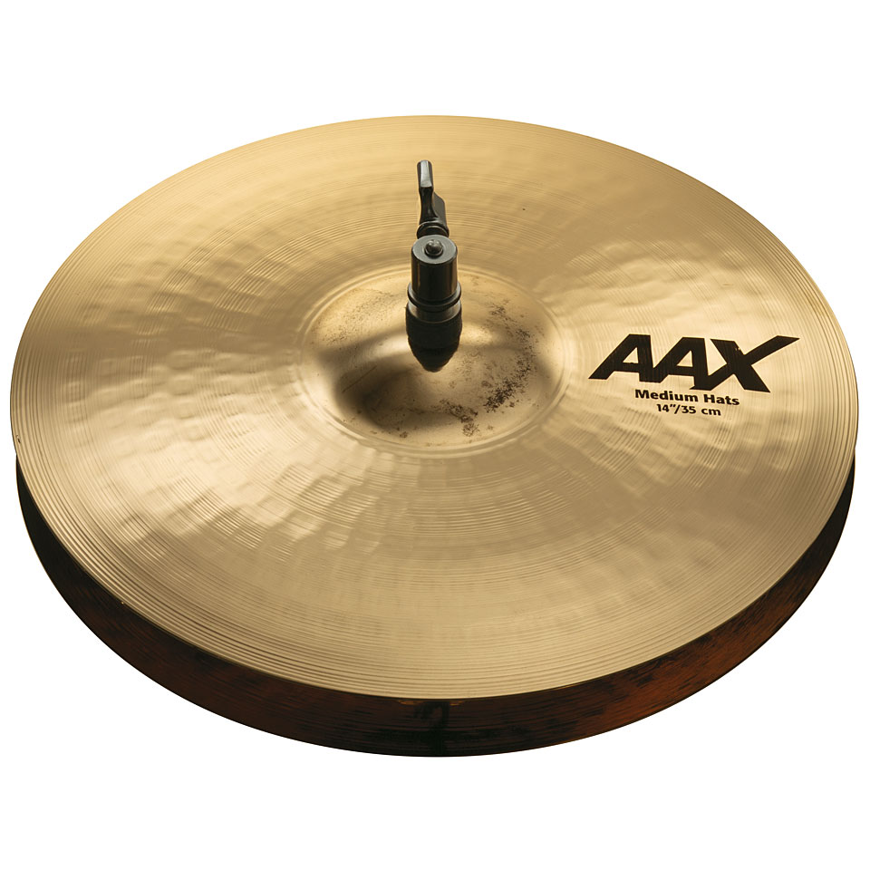 Sabian AAX 14" Medium Hats Brilliant Hi-Hat-Becken von Sabian