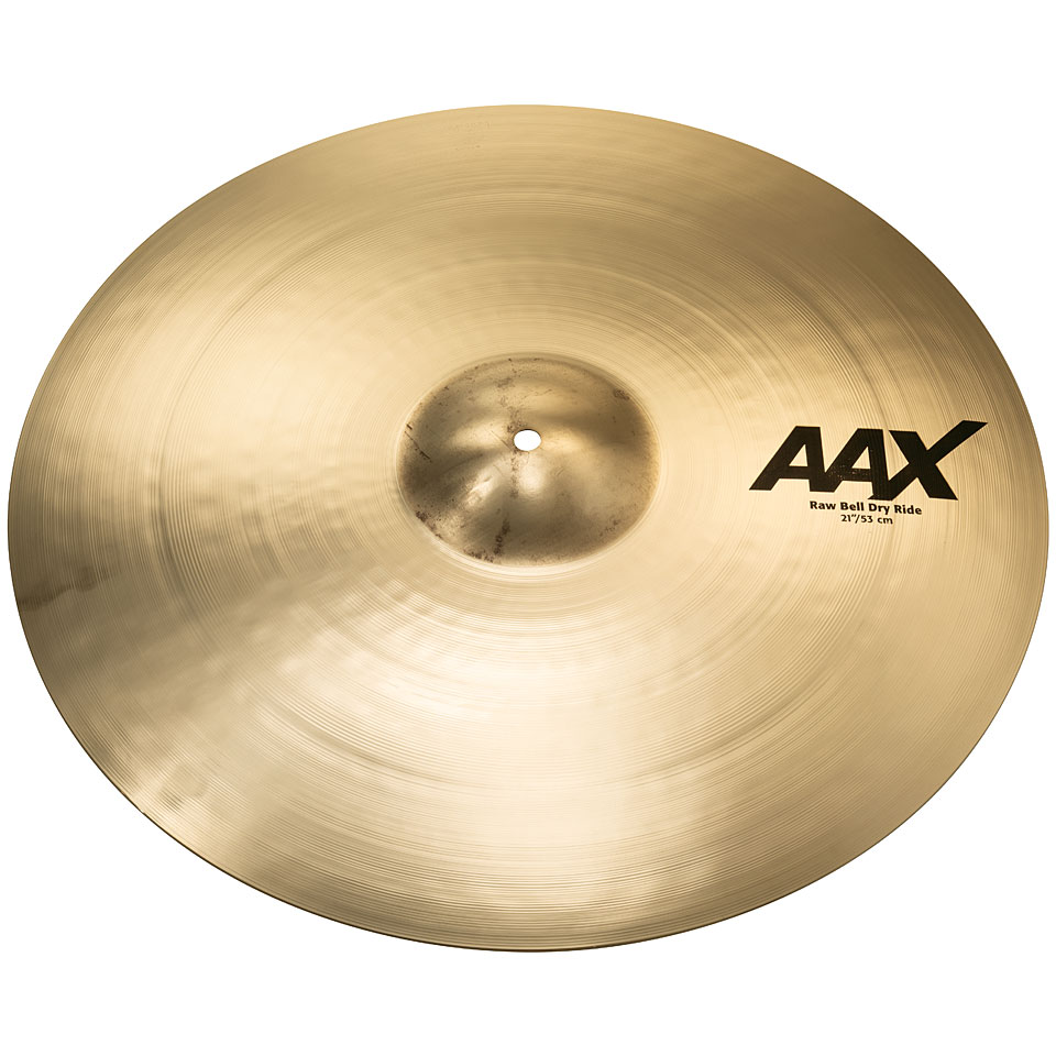 Sabian AAX 21" Brilliant Raw Bell Dry Ride Ride-Becken von Sabian