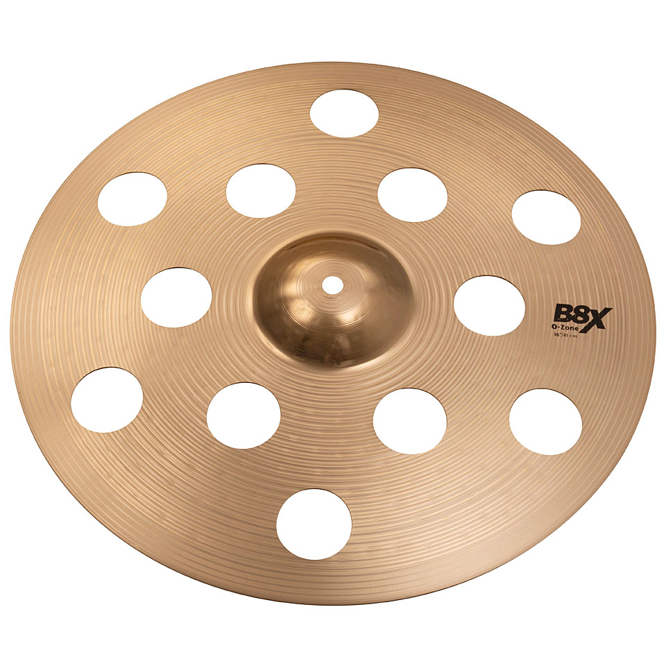 Sabian B8X 16" O-Zone Crash Crash-Becken von Sabian