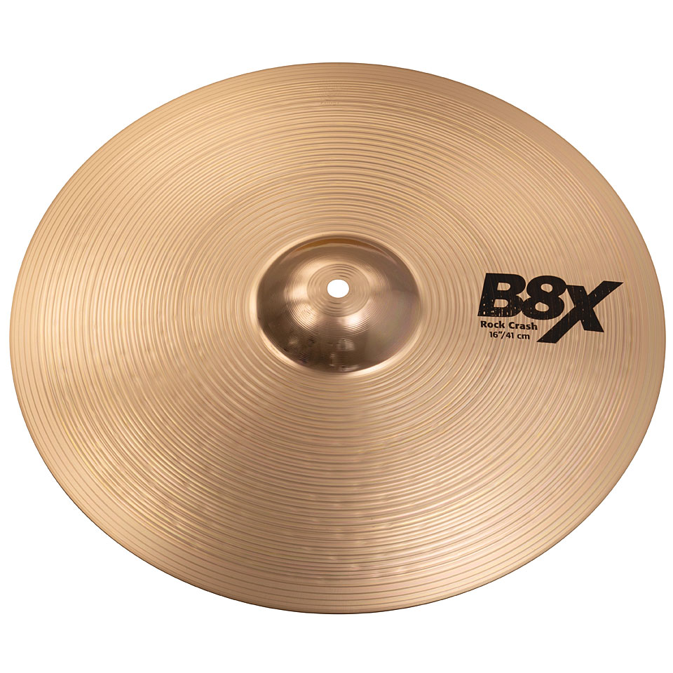 Sabian B8X 16" Rock Crash Crash-Becken von Sabian