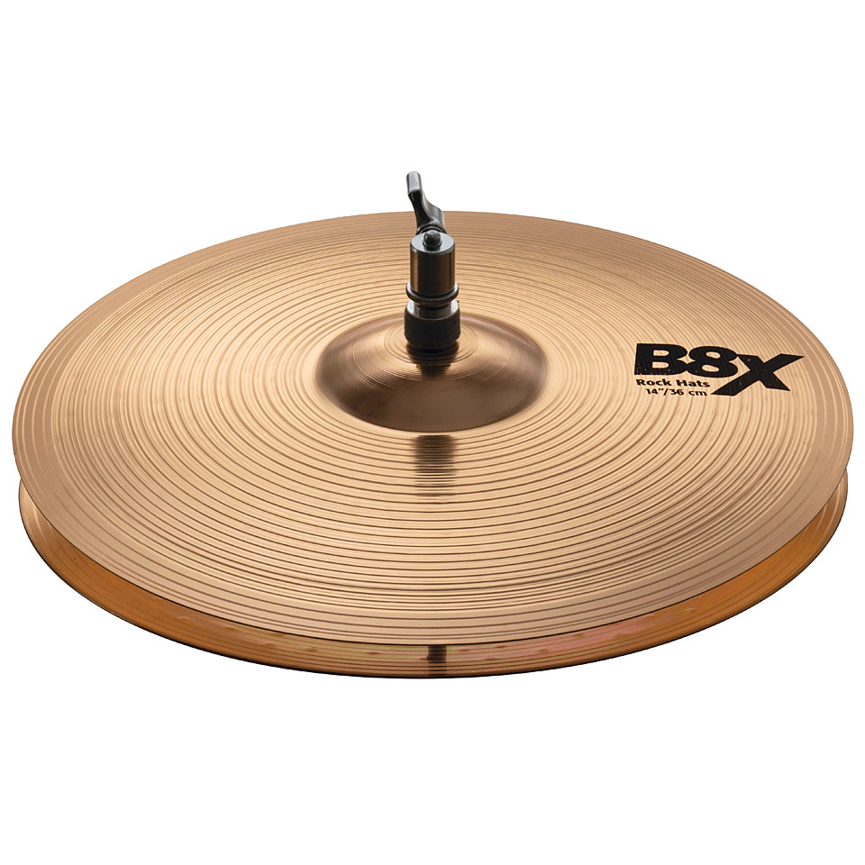 Sabian B8X Rock Hats 14" Hi-Hat-Becken von Sabian