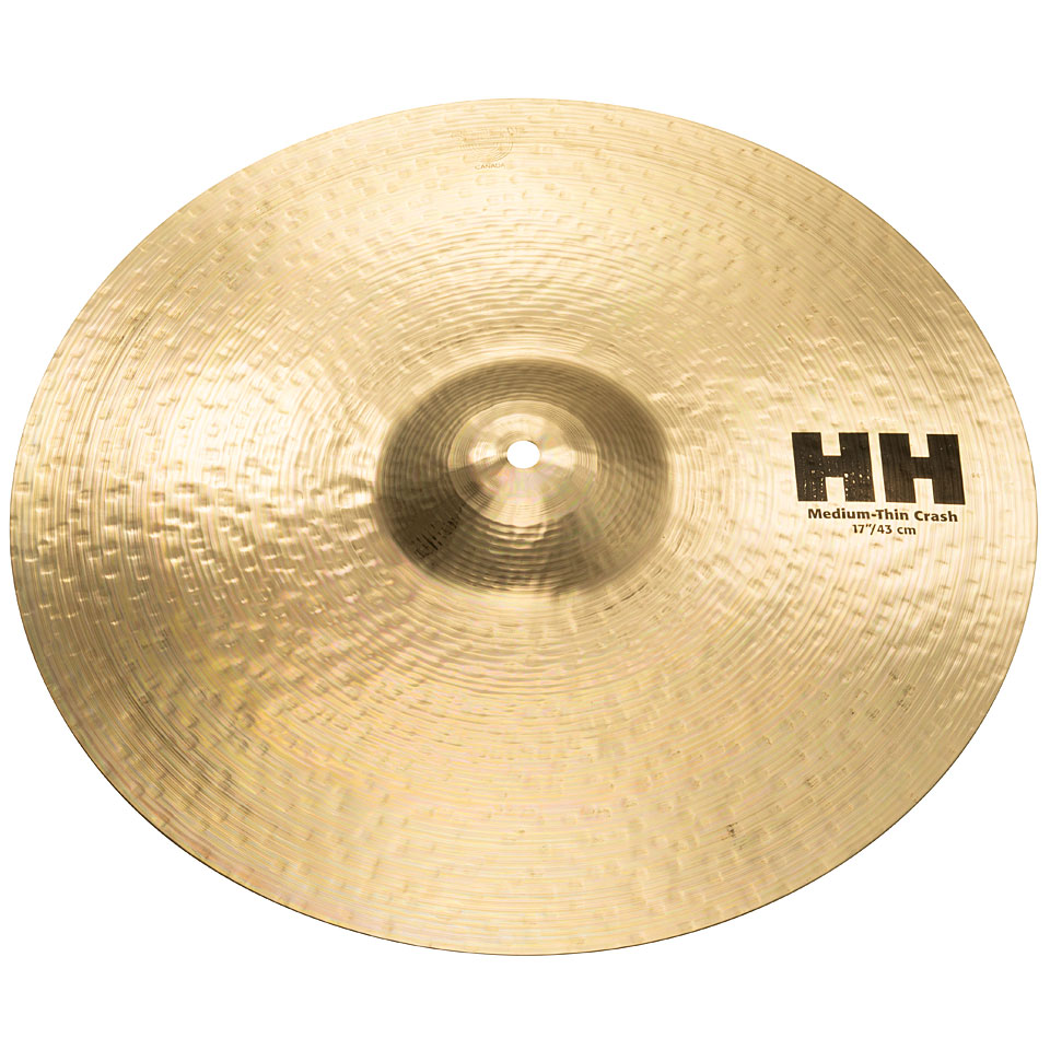 Sabian HH 17" Brilliant Medium Thin Crash Crash-Becken von Sabian