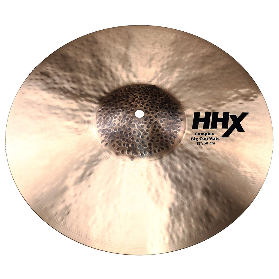 Sabian HHX 15" Complex Medium Big Cup Hats 11502XBCN Hi-Hat-Becken von Sabian