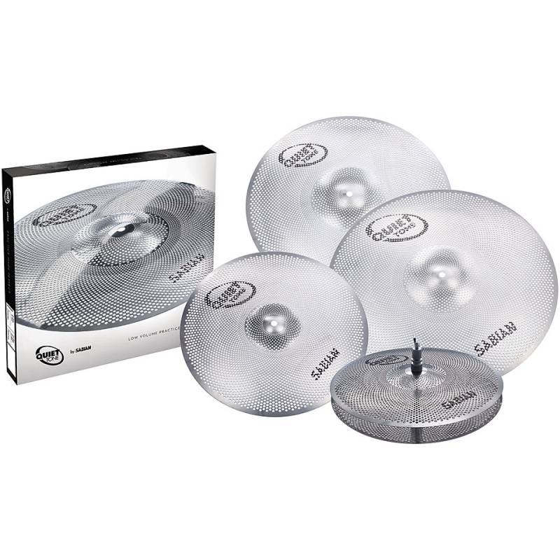 Sabian Quiet Tone 14/16/18/20 Low Volume Practice Cymbal Set von Sabian