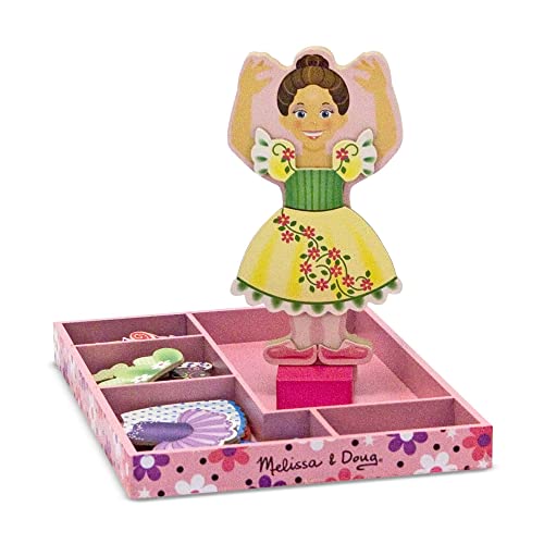 Melissa & Doug Magnetische Anziehpuppe aus Holz - Nina von Melissa & Doug