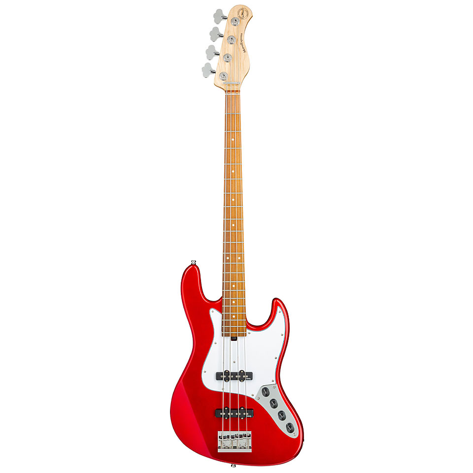 Sadowsky MetroExpress 21-4 Vintage J/J Morado Solid Apple Candy Red von Sadowsky