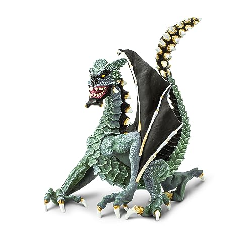 Safari Finsterer Drache 10,3 cm | Handbemalte Drachenfigur | Ungiftig und BPA-frei | Für Kinder ab 3 Jahren geeignet Ltd von Safari Ltd.