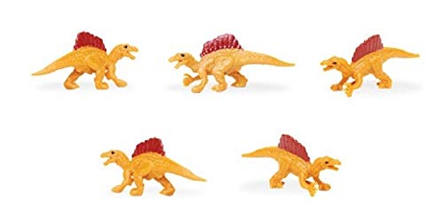 Safari - 347922 - Good Luck Minis - Glücksminis, Dinosaurier, Spinosaurus, ca. 3,5cm, PVC, 5 Stück von Safari