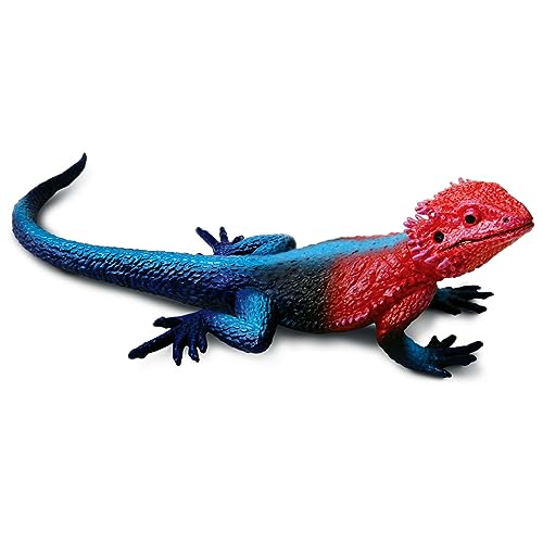 Safari Ltd. Mwanza Flathead Agama Rock Lizard Figur | 9,5„ Realistische 9,5“ Figur | Ungiftiges & BPA-freies Spielzeug für Kinder | Für Kinder ab 3 Jahren geeignet von Safari Ltd.