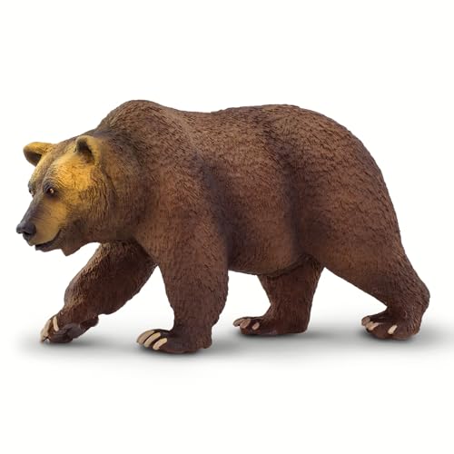 Safari - Bär Grizzly Tiere, mehrfarbig (S100274) von Safari Ltd.