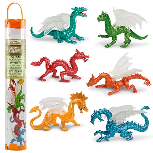 Safari SF687604 687604 Drache Spielfiguren, Mehrfarbig/Meereswellen (Ocean Tides), Medium von Safari