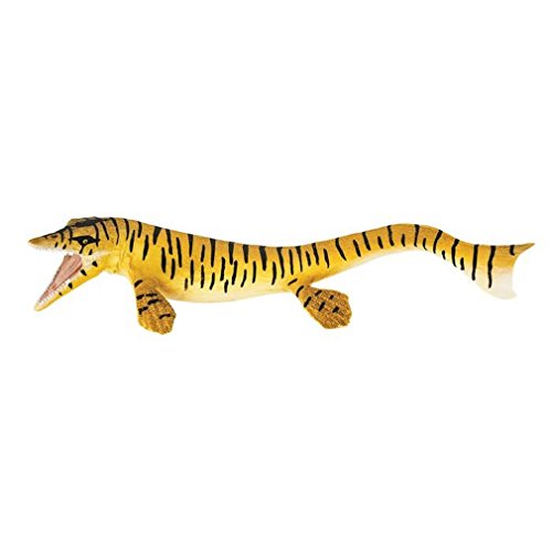 Safari Dinosaurier Tylosaurus junior 24 cm Gummi gelb/schwarz von Safari Ltd.