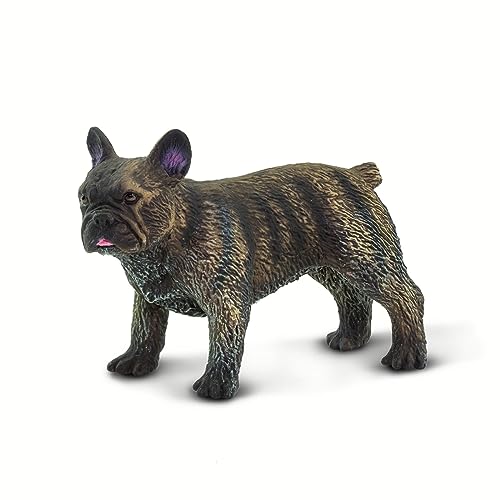 Safari Französische Bulldogge 6,5 cm | Hunde- und Katzenfiguren | Spielzeug für Kinder | Ungiftig und BPA-frei | Für Kinder ab 3 Jahren geeignet Ltd von Safari Ltd.