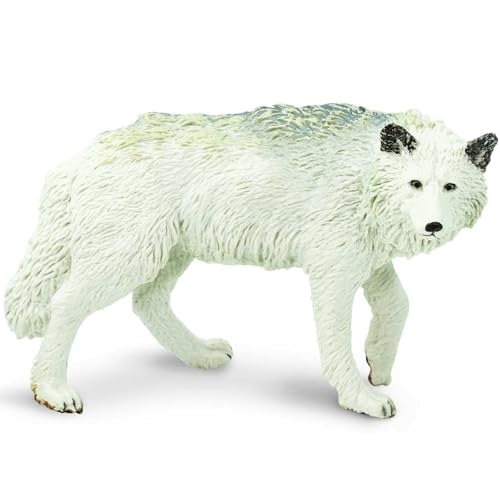 Safari Ltd 220029, Weißer Wolf-Figur von Safari