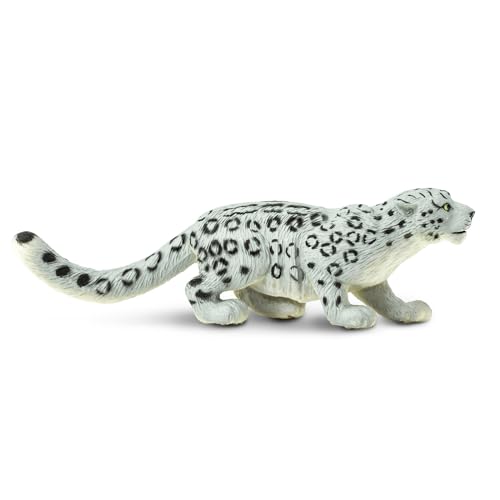 Safari Ltd. 237529 Schneeleopard - handbemalte Sammelfigur von Toob