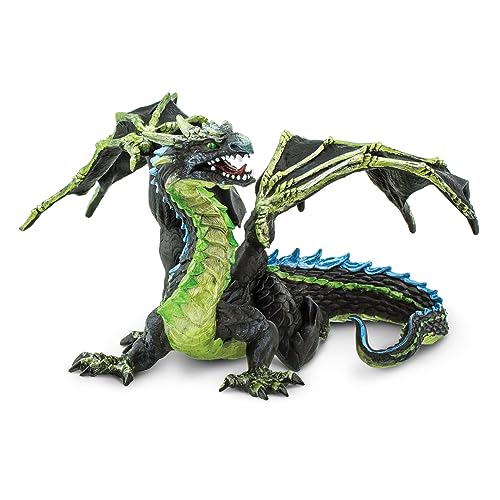 Safari Ltd. Nebeldrache 13,1 cm | Handbemalte Drachenfigur | Ungiftig und BPA-frei | Für Kinder ab 3 Jahren geeignet von Safari Ltd.