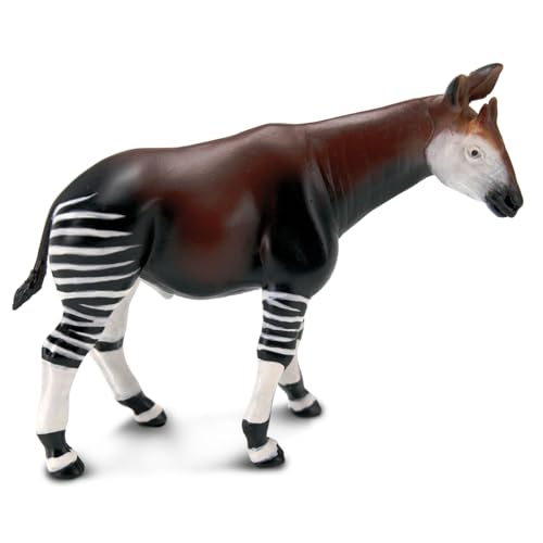 Safari Ltd. Okapi Spielzeugfigur | Wildlife Collection | Ungiftig und BPA-frei | Spielzeug-Tiere | Geeignet für Kinder ab 3 Jahren von Safari Ltd.