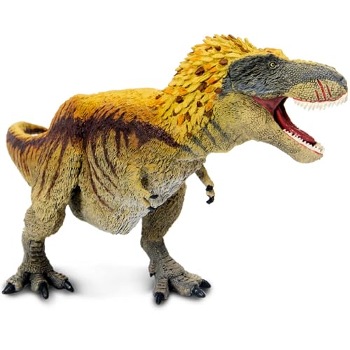 Safari Ltd. Tyrannosaurus Rex mit Dinosaurierfedern 30,3 cm | Benutze die Dino Dana App mit AR | Dinosaurierfigur | Spielzeug für Kinder | Ungiftig und BPA-frei | Für Kinder ab 3 Jahren geeignet von Safari Ltd.