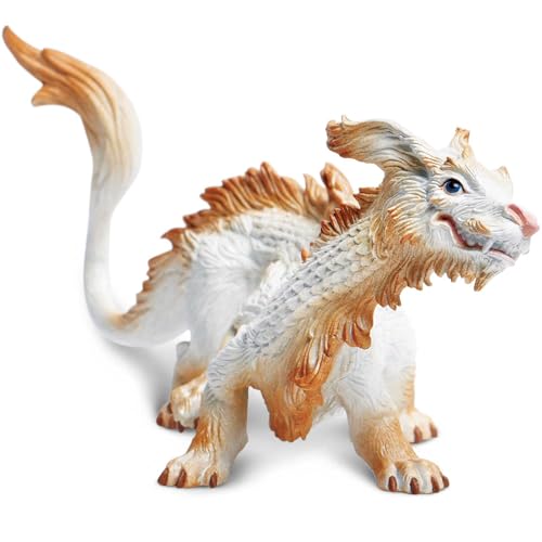 Safari Glücksdrache Good Luck 19,3cm | Handbemalte Drachenfigur | Ungiftig & BPA-frei | Für Kinder ab 3 Jahren geeignet Ltd. von Safari Ltd.