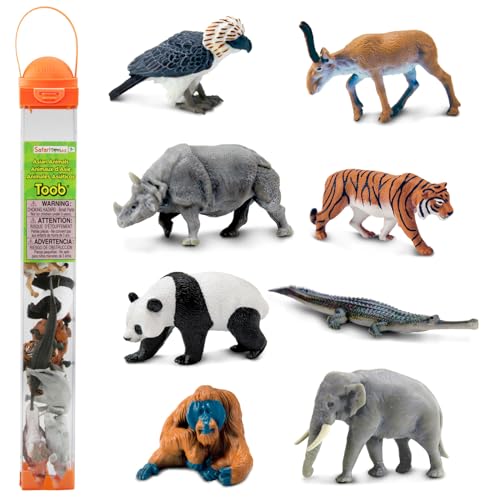 Safari Ltd. asiatische Tierspielzeugfiguren | TOOB Collection | Ungiftig und BPA-frei | Spielzeug-Tiere | Für Kinder ab 3 Jahren geeignet von Safari Ltd.