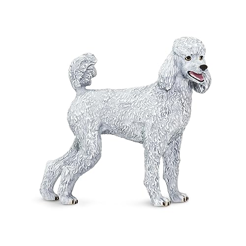 Safari Pudel 8,8 cm | Hunde- und Katzenfiguren | Ungiftig und BPA-frei | Für Kinder ab 3 Jahren geeignet Ltd von Safari