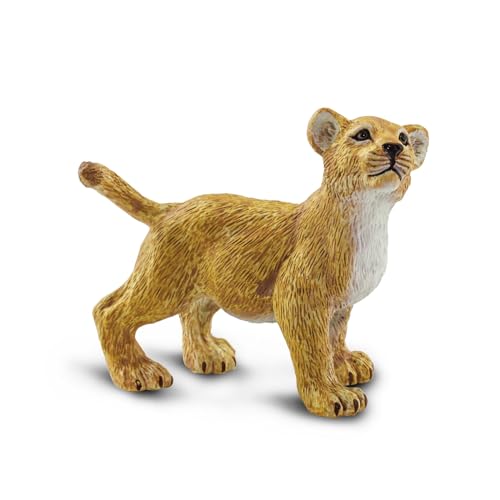 Safari Ltd. Löwenjunges 7,6 cm | Zootierfigur | Ungiftig und BPA-frei | Für Kinder ab 3 Jahren geeignet von Safari Ltd.